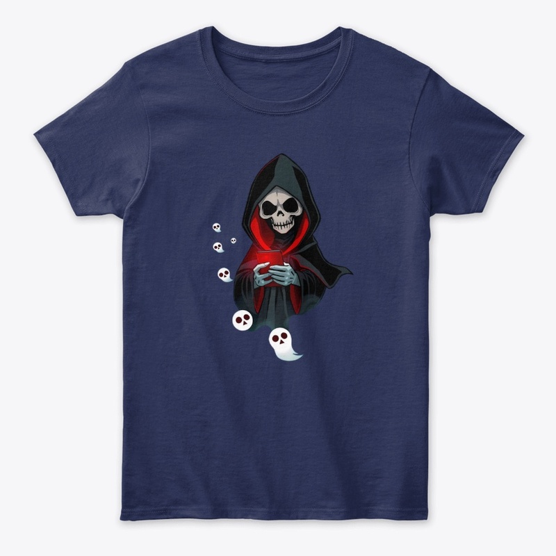 Grim Reaper with Phone