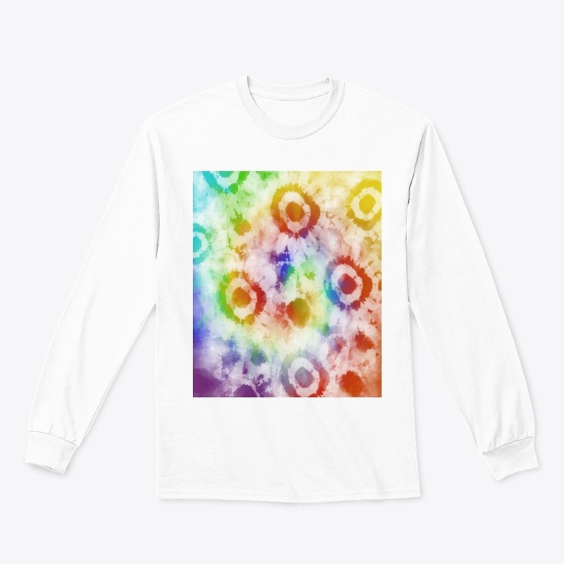 Golden tie dye image