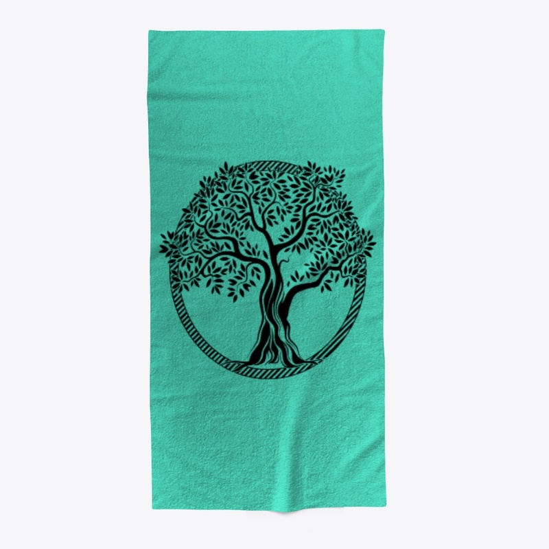 BLACK TREE WITH RECTANGLE