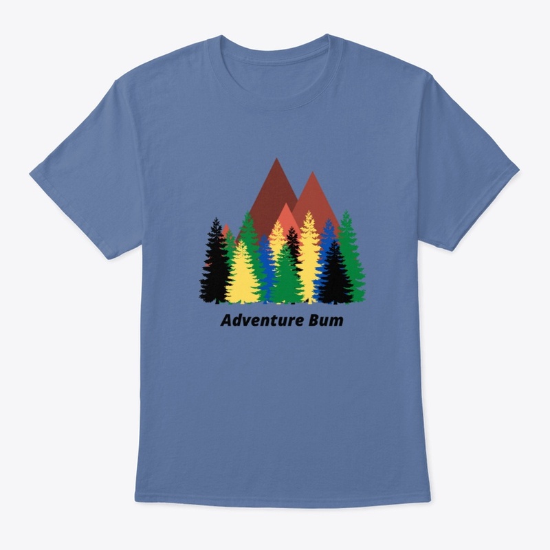 Mens T-Shirts Adventure Bum 1