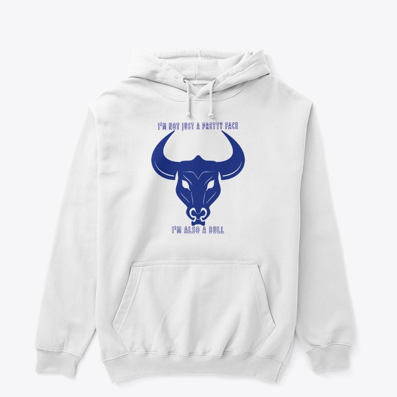 funny head bull with quote