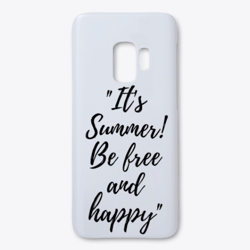 summer shirt be free and happy