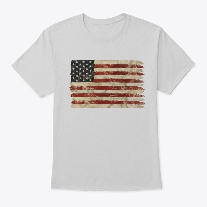 Weathered  American Flag