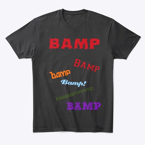 Bamp Black T-Shirt Front