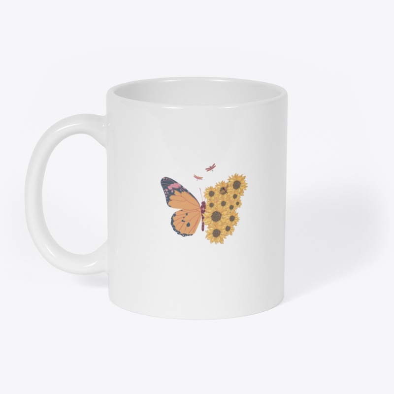 Butterfly cup