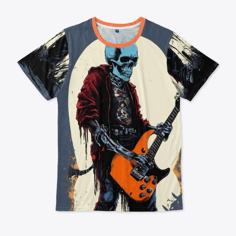  "Skull Strummer Tee"