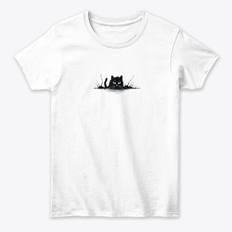 Rorschach Black Cat Inkblot