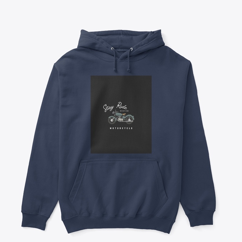 "Stay Ride Custom Motorcycle T-Shirt