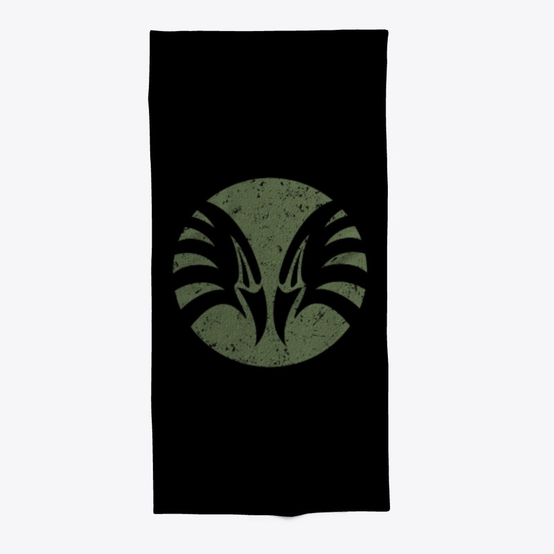 Eagle Heads, green circle