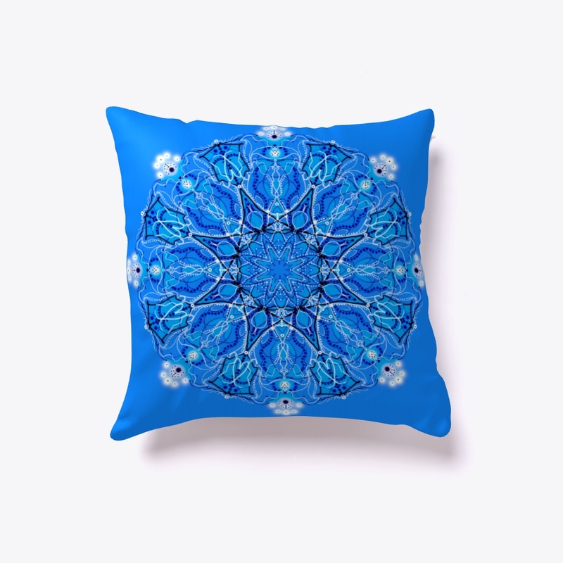 Mandala "Blue Spark"