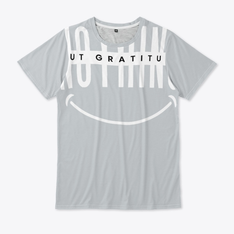 Nothing But Gratitude - White Font