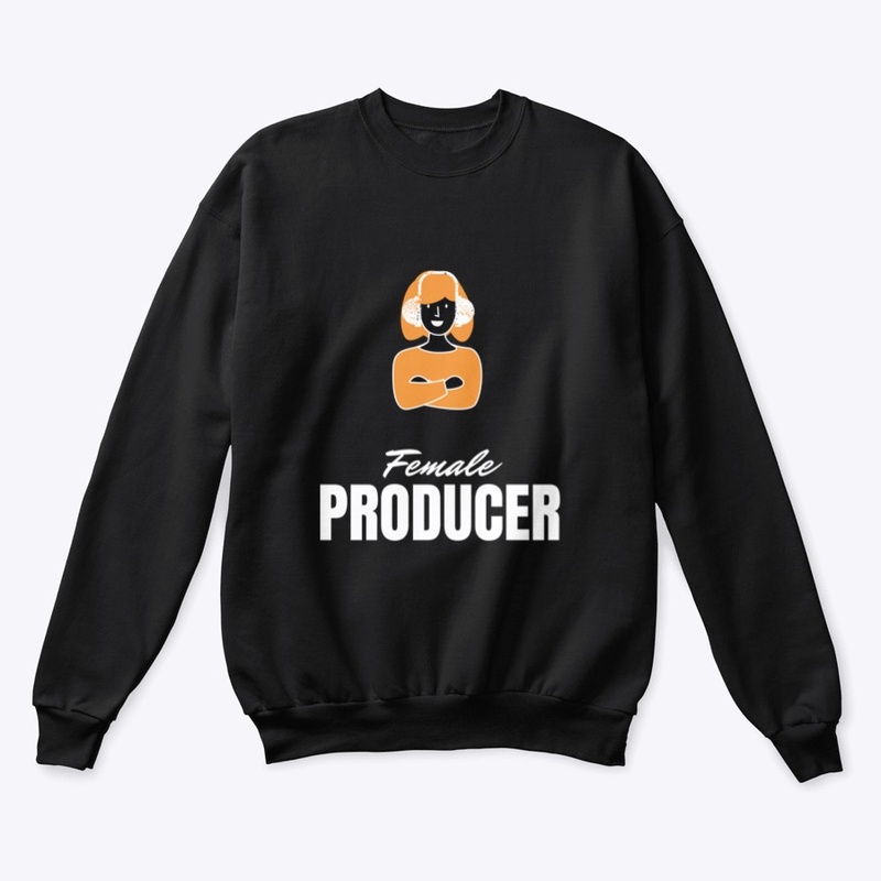 FEMALE PRODUCER - LADY WITH HEADPHONES