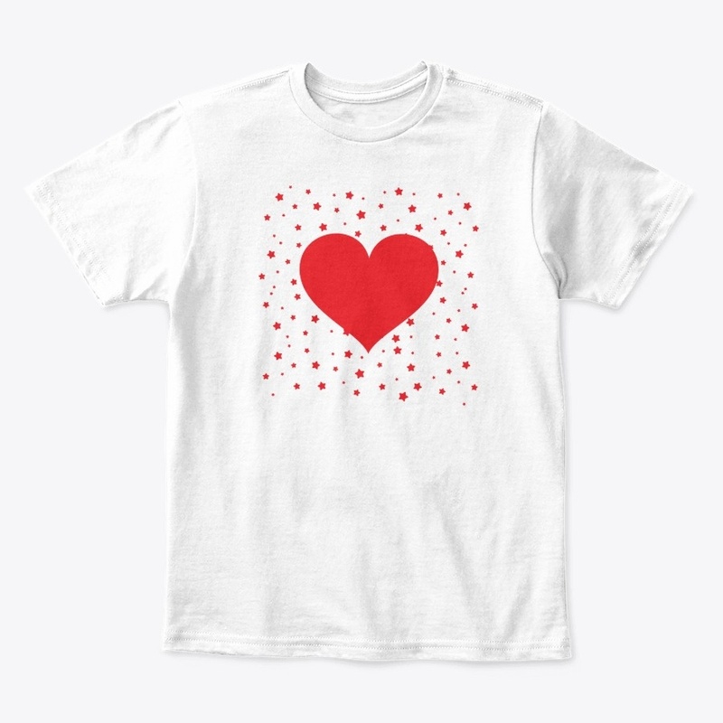 Heart with stars