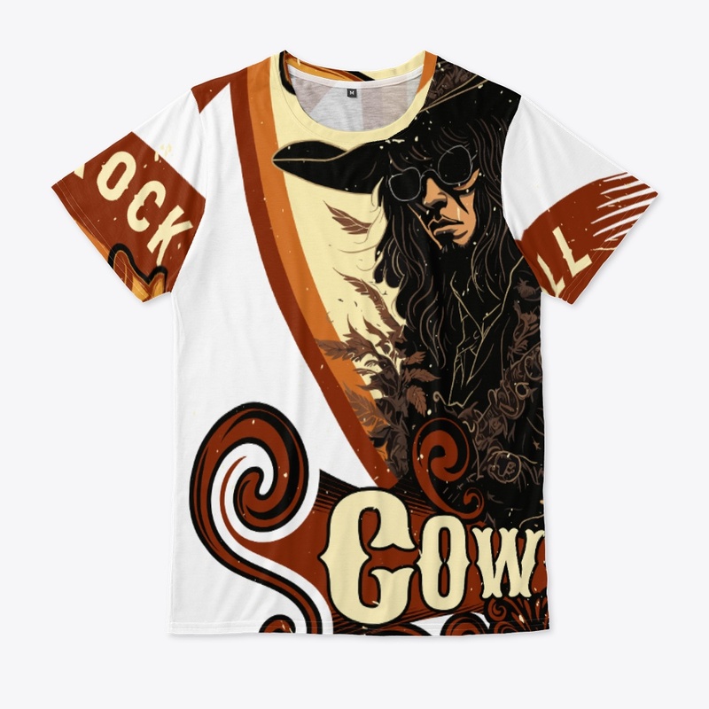 Cowboy T-shirt Design