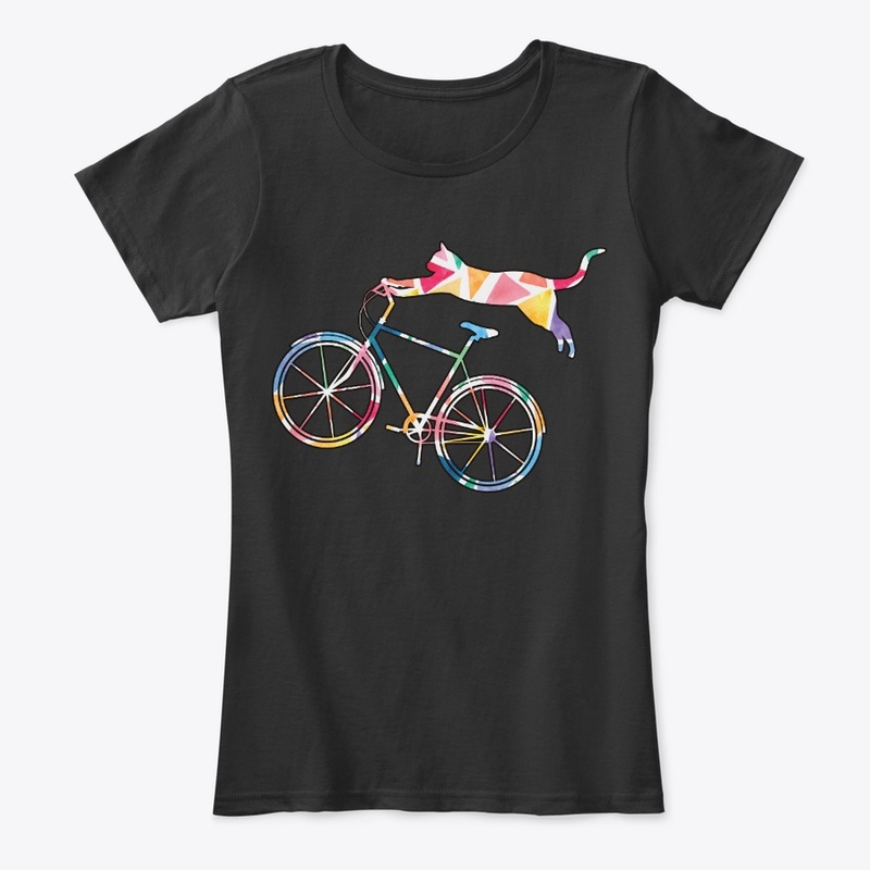 Cat Bicycle Kitten Gifts For Cyclists