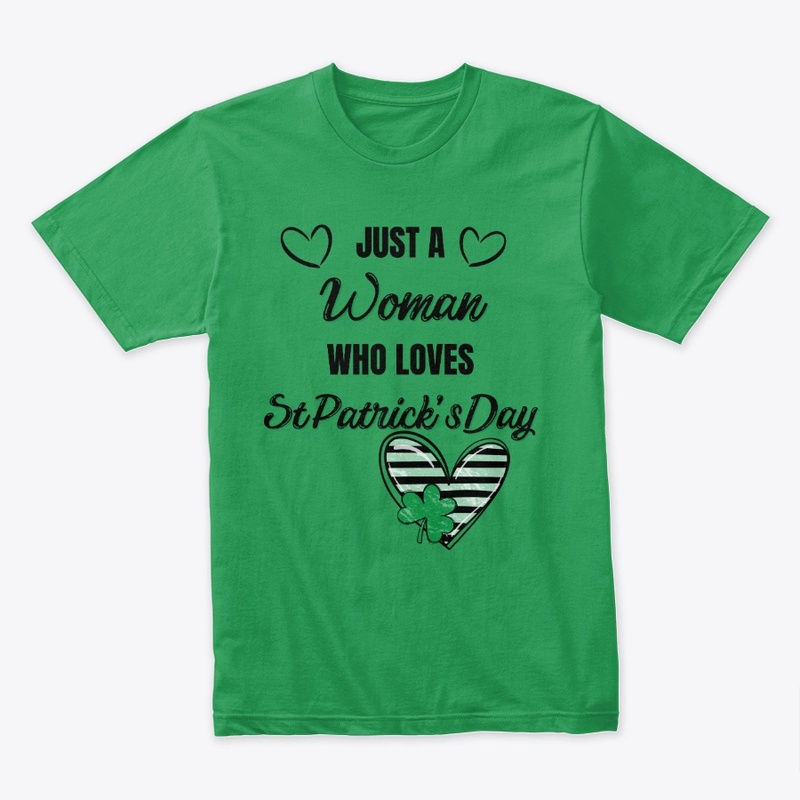 ST PATRICKS DAY HEART AND SHAMROCK