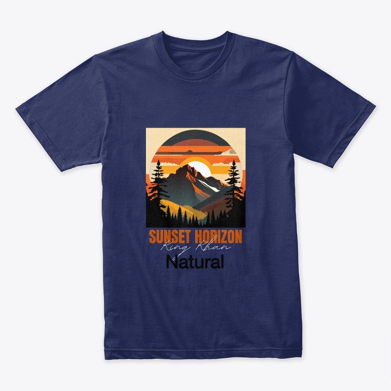 Black and Orange T shirt
