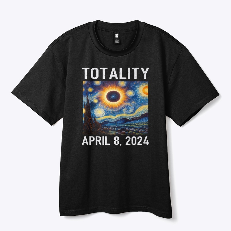 Art 2024 Totality April 8 Solar Eclipse