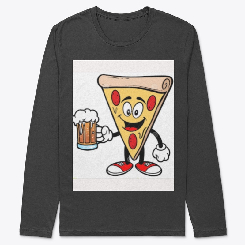 Pizza and beer t shirt