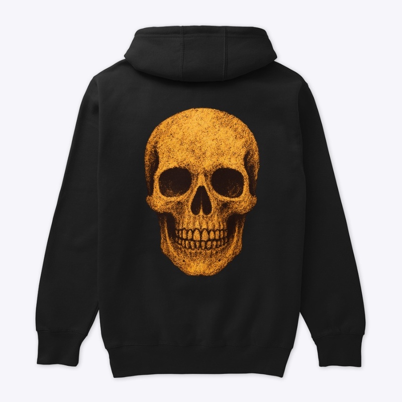 PROLIFIC LOGO - ORANGE SKULL (Back)