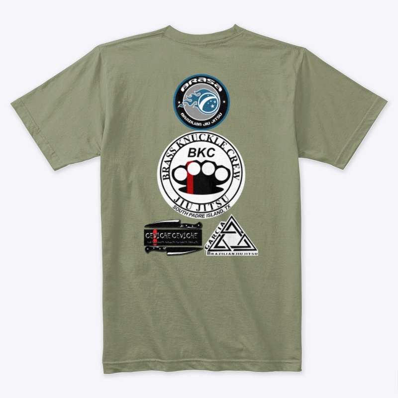 Multi logo tee