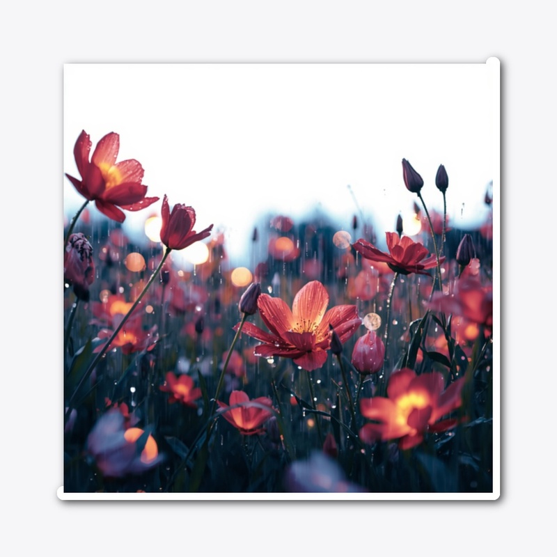 Wildflowers After Rain
