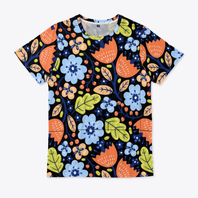 Floral design all over printed Design