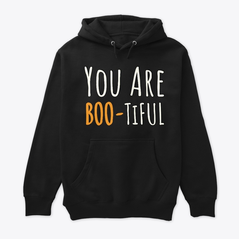 you are beautiful halloween boo ghost