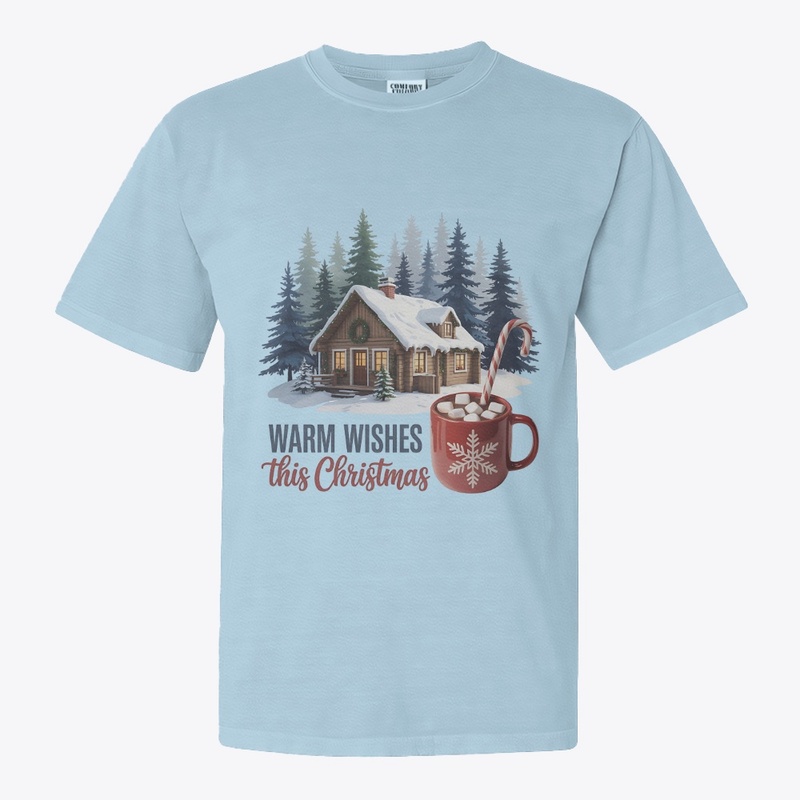 Warm Wishes Christmas t-shirt