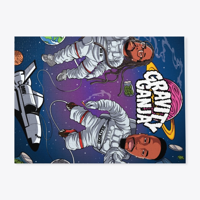 Gravity Logo 3-D Jig Pilot Puzzle