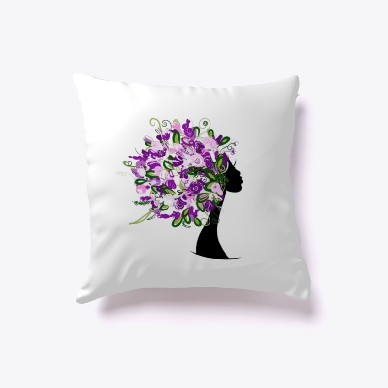 Indoor flower pillow