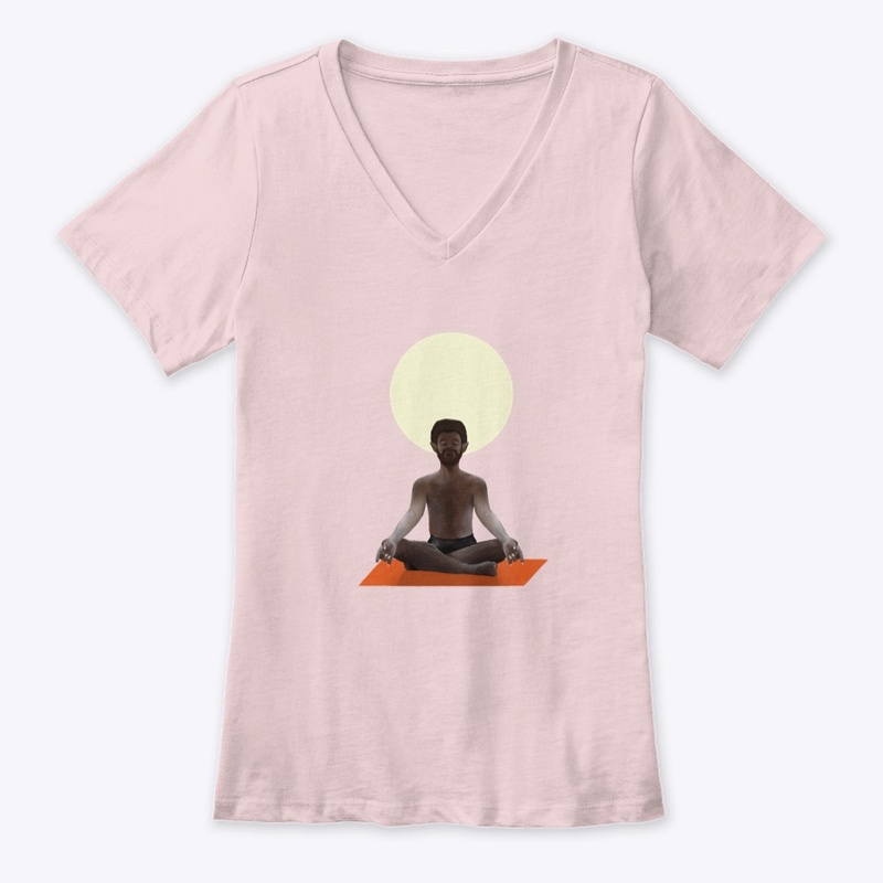 Meditating werewolf
