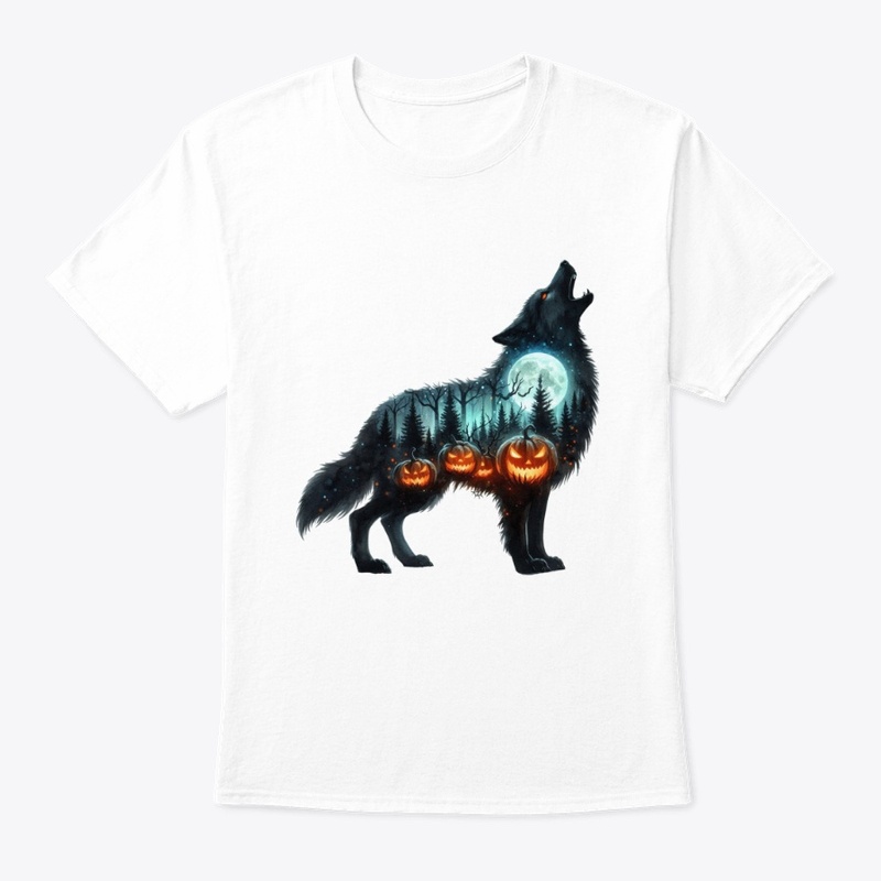 Halloween Howling Wolf