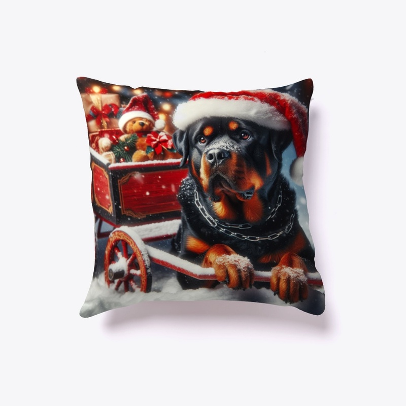 Rottweiler Santa