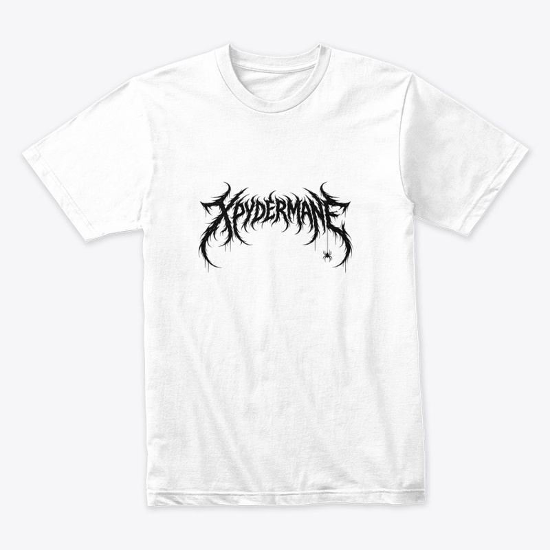 WHITE AND BLACK OG XPYDERMANE MERCH