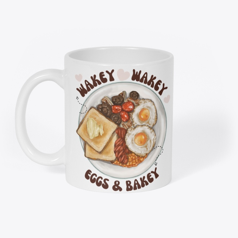 Wakey Wakey Eggs & Bakey Cute Breakfast 