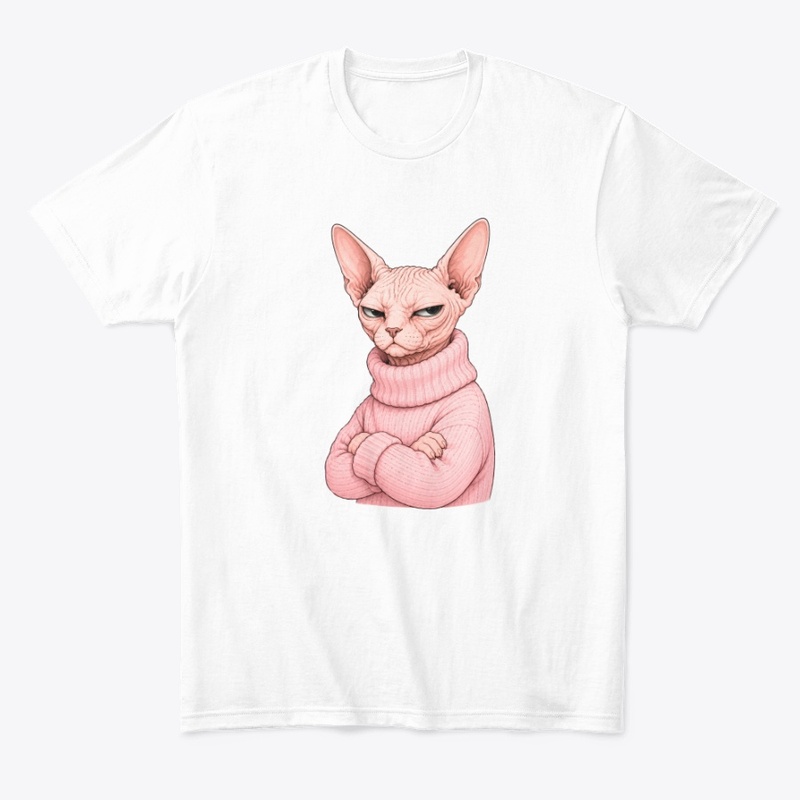 Cold And Judging You Sphynx Cat