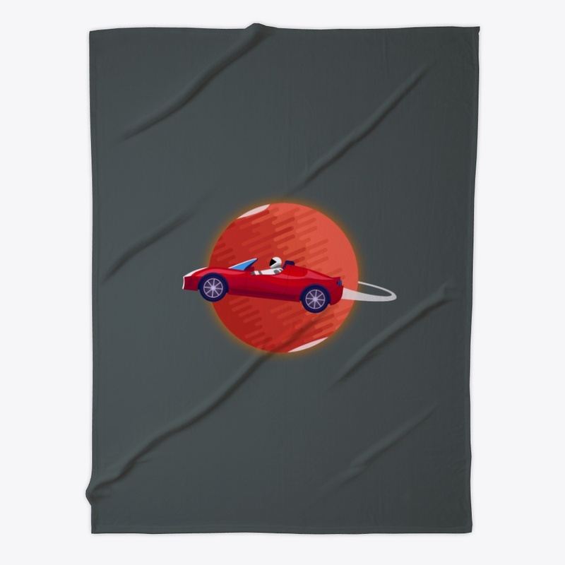 Starman Circles Mars