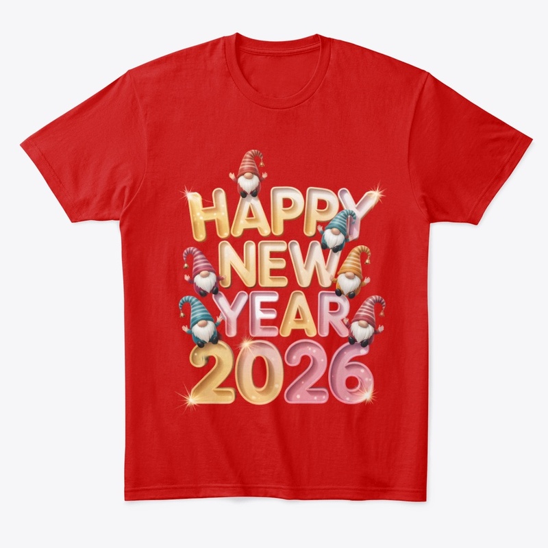 Happy New Year 2026 Gnomes
