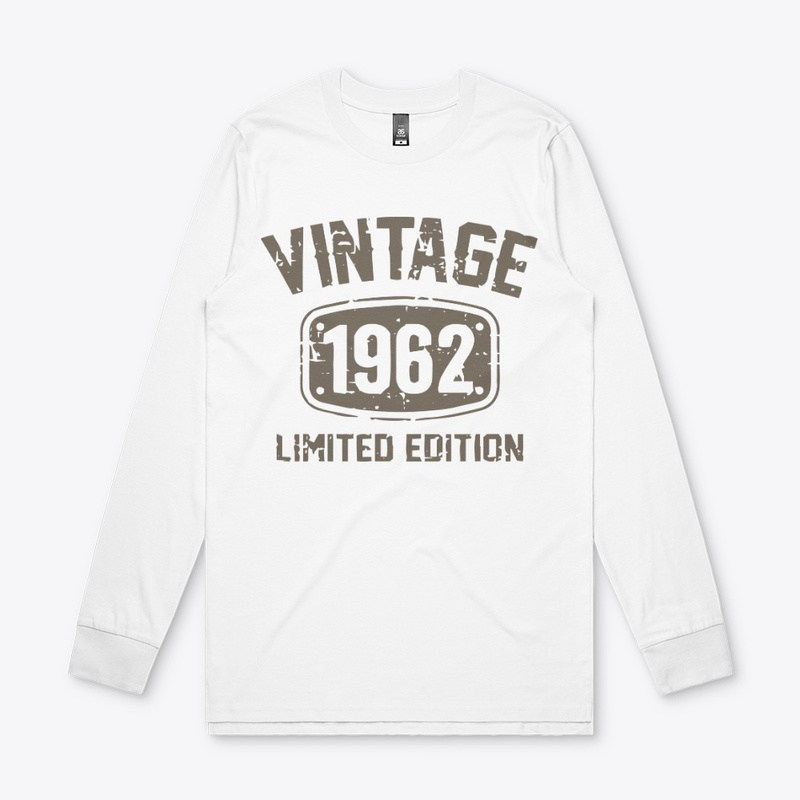 60 Years Old Vintage 1962