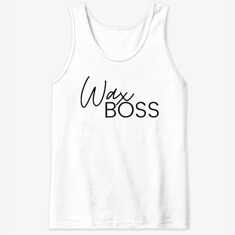 Wax Boss Black Lettering