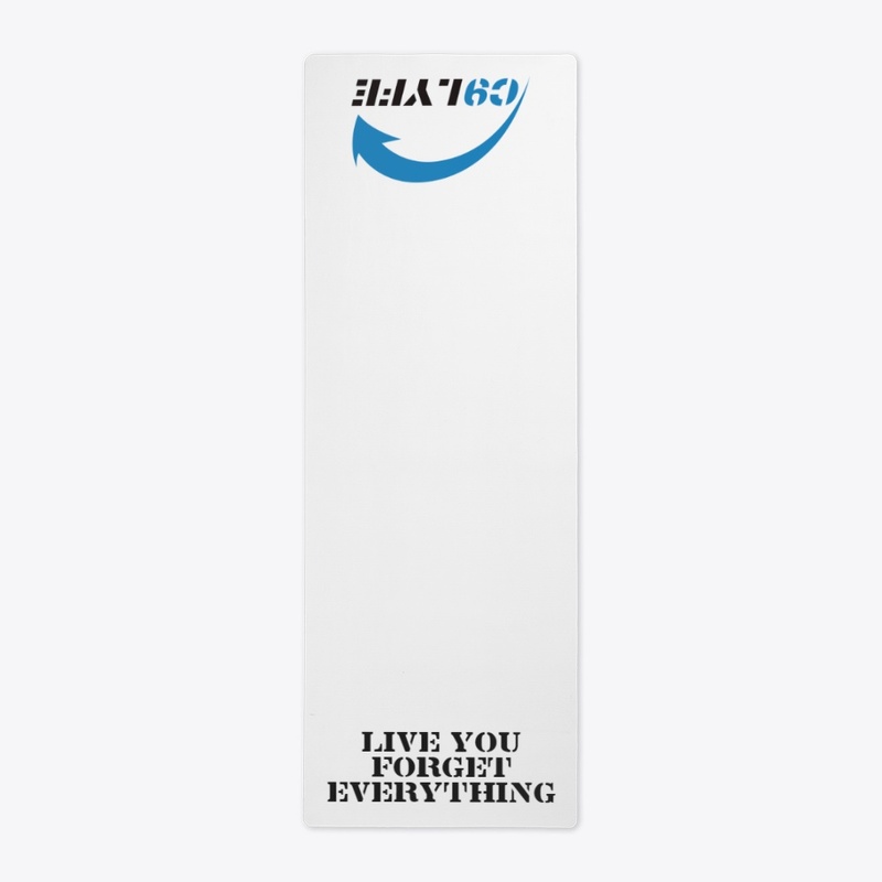Yoga Mat- Black Logo