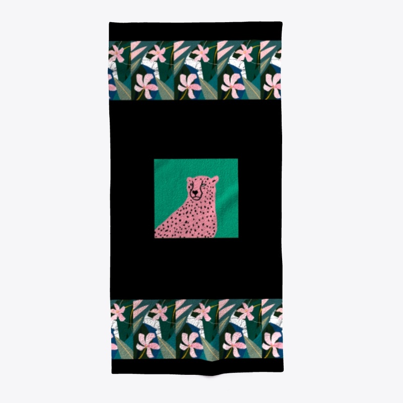 Home - Pink Cheetah - Jungle Print