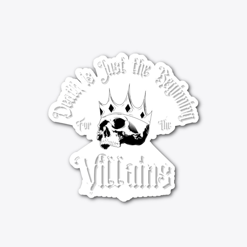 skull wearing a crown