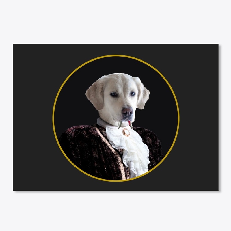 Golden Retriever as Vampir
