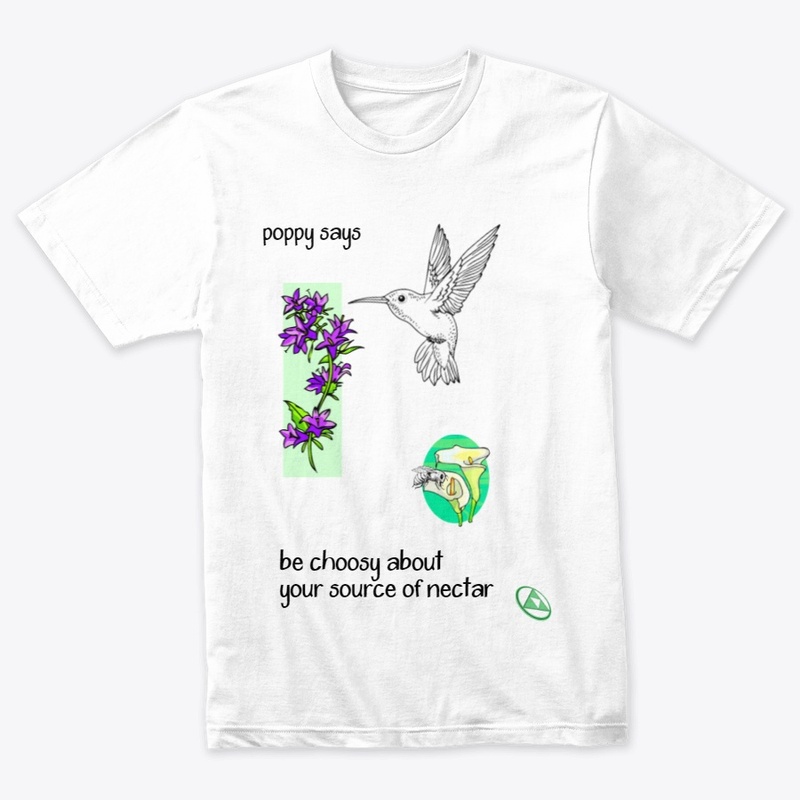 Poppy says be choosy about nectar