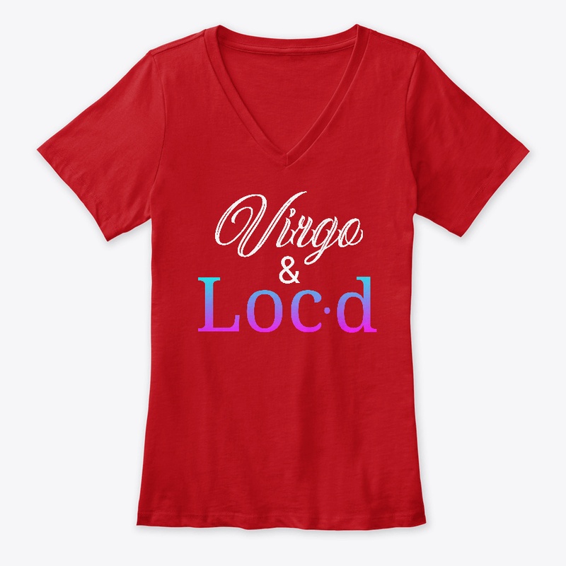 Virgo & loc'd zodiac tee shirt
