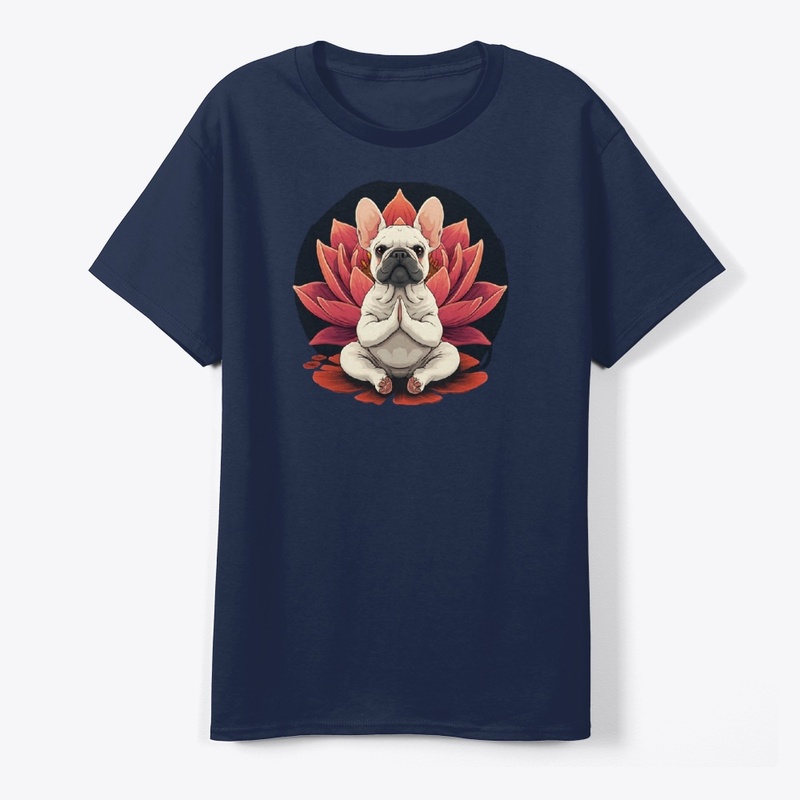 French Bulldog Yoga T-shirt