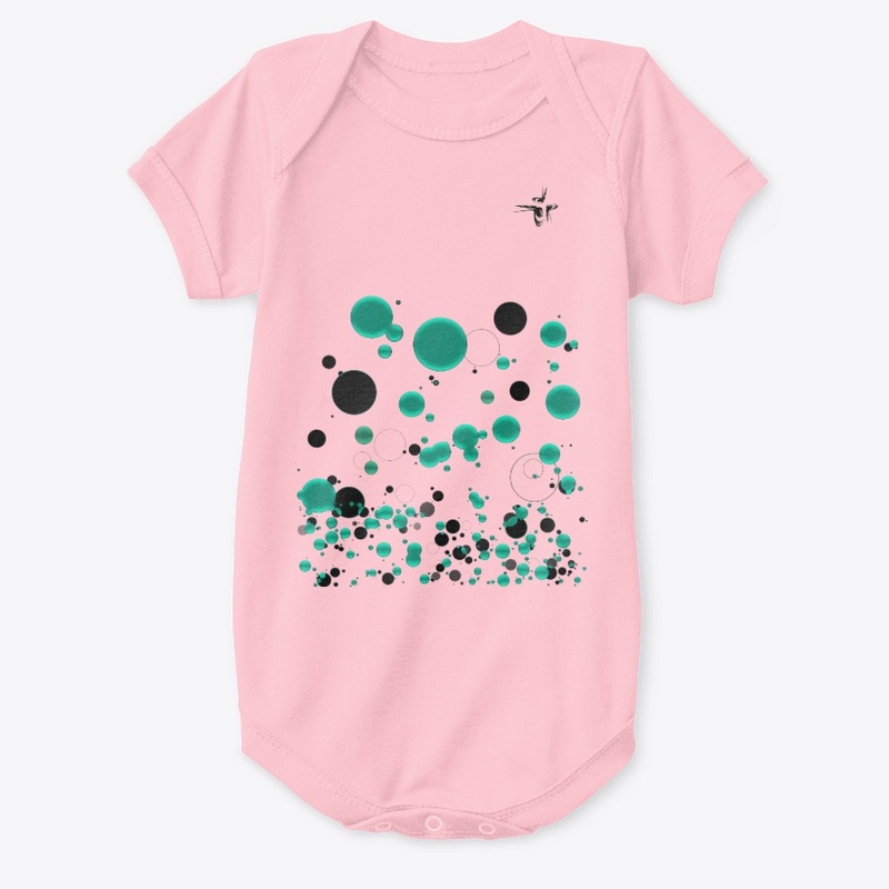 Blue bubbles Kids t-shirtes