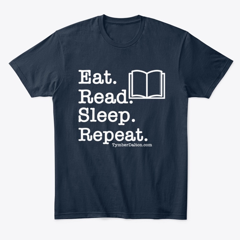 Eat. Read. Sleep. Repeat. (White)